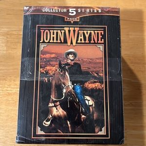 💚NIB Factory Sealed John Wayne 5 Pk VHS